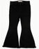 Image #1 - Shyanne Toddler Girls' Flare Stretch Denim Jeans , Black, hi-res