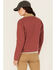 Image #4 - Carhartt Women's Rugged Flex® Loose Fit Canvas Detroit Jacket , Maroon, hi-res