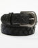 Image #1 - Cody James Men's Walker Exotic Pirarucu Belt , Black, hi-res