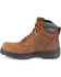Image #3 - Carolina Men's 6" Steel Toe Waterproof Work Boots, Brown, hi-res