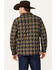 Image #4 - Cody James Men's Prescott Plaid Print Puffer Jacket - Tall , Black, hi-res