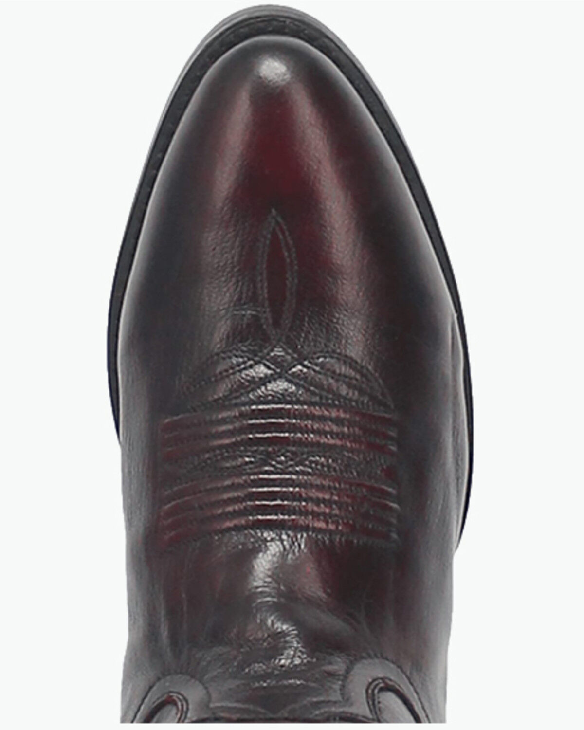 Image #12 - Dan Post Men's Mignon Western Boots - Round Toe, Black Cherry, hi-res