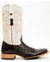 Image #2 - Tanner Mark Men's Exotic Caiman Belly Western Boots - Broad Square Toe, Brown, hi-res