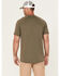 Image #4 - Carhartt Men's Force Relaxed Midweight Logo Pocket Work T-Shirt, Green, hi-res