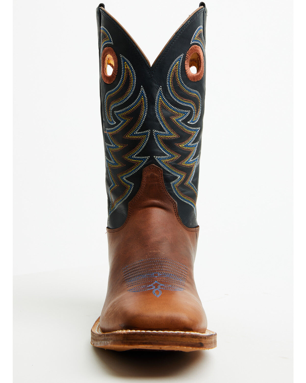 Image #4 - Justin Men's Bent Rail Walsh Performance Western Boots - Broad Square Toe, Cognac, hi-res