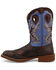 Image #3 - Twisted X Men's Tech X™ Exotic Ostrich Performance Western Boots - Broad Square Toe, Brown, hi-res