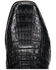 Image #6 - Dan Post Men's Zandor Exotic Caiman Western Boots - Square Toe, Black, hi-res