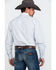 Image #2 - Resistol Men's American Med Plaid Long Sleeve Western Shirt, White, hi-res