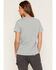 Image #4 - Carhartt Women's Irvine Relaxed Short Sleeve Work Shirt, Blue, hi-res