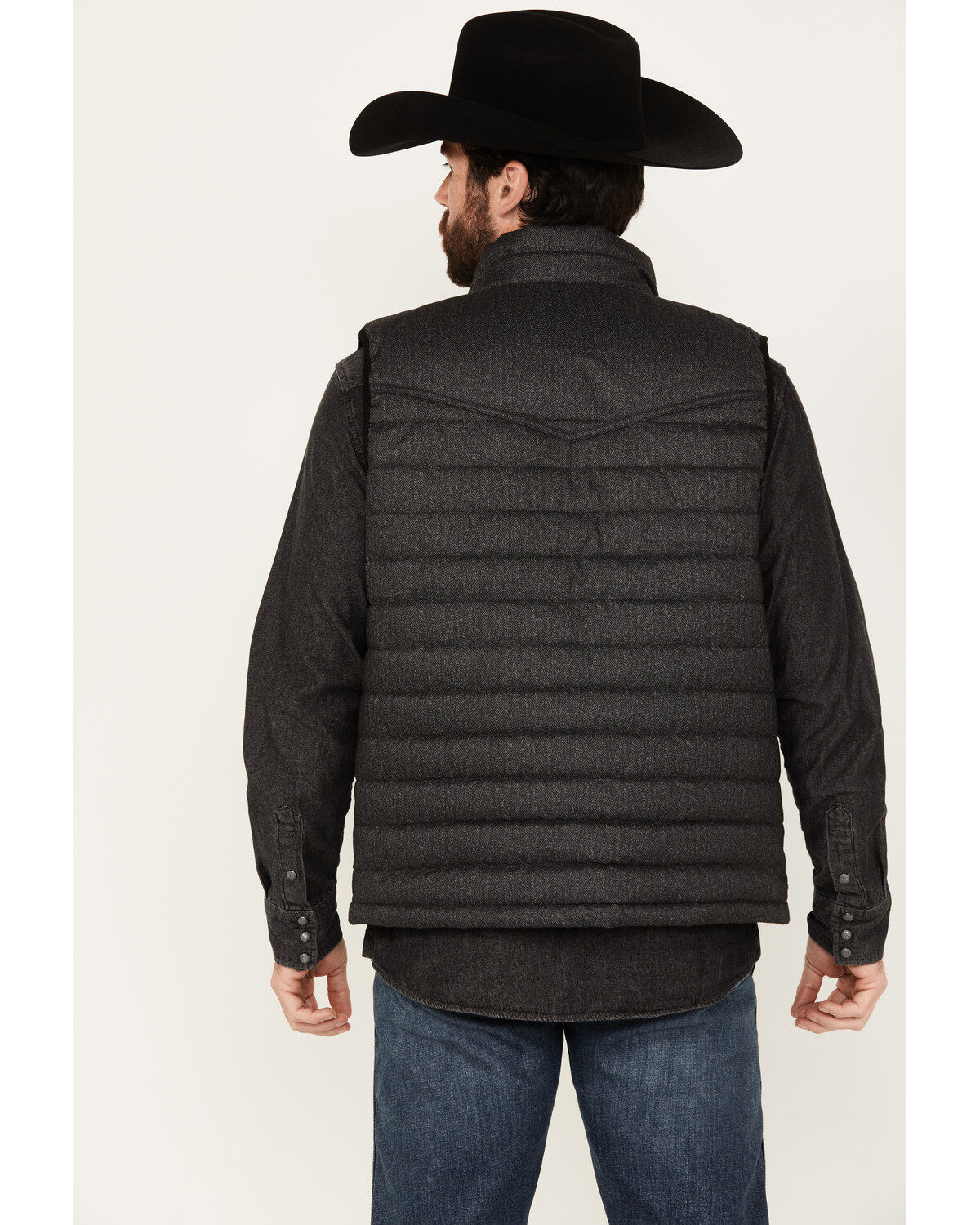 Image #4 - Moonshine Spirit&reg; Men's Puffer Zip Vest, Charcoal, hi-res