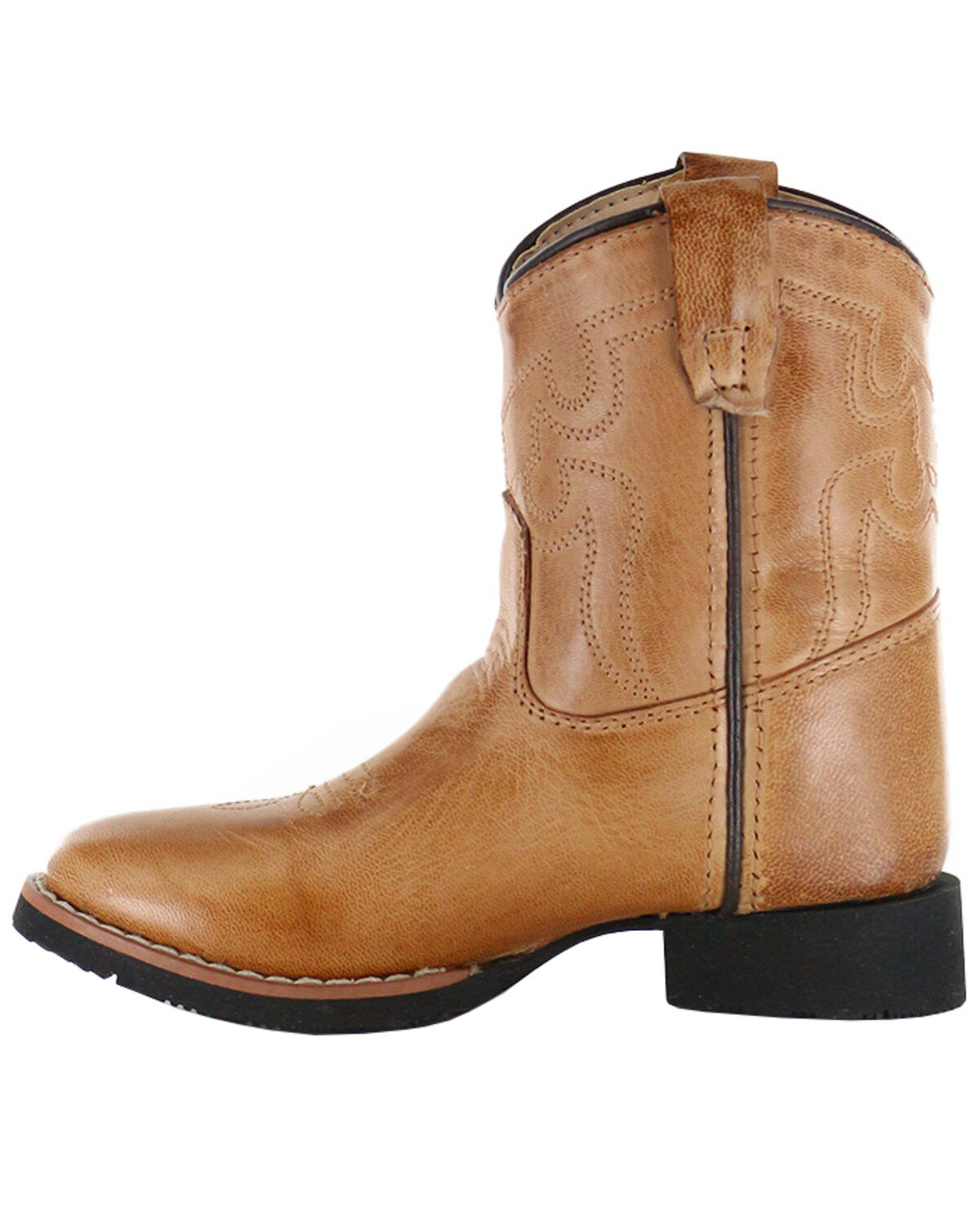 Image #3 - Cody James&reg; Toddler's Showdown Round Toe Western Boots, Tan, hi-res