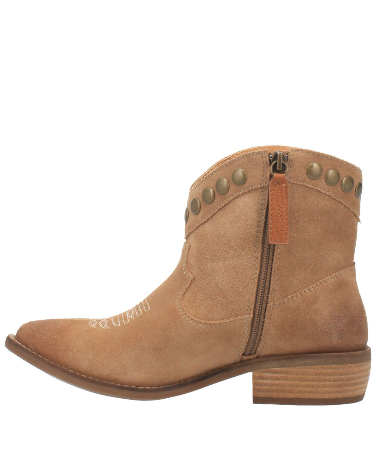 Image #3 - Dingo Women's Lonestar Fashion Booties - Round Toe, Natural, hi-res