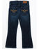 Image #3 - Shyanne Toddler Girls' Dark Wash Bootcut Jeans, Dark Wash, hi-res