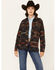 Image #1 - Shyanne Ranch Women's Southwestern Print Shacket , Navy, hi-res