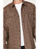 Image #3 - Hawx Men's FR Plaid Print Long Sleeve Woven Button-Down Work Shirt, Bark, hi-res