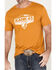 Image #3 - RANK 45&reg; Men's Classic Short Sleeve Graphic T-Shirt, Gold, hi-res