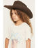 Image #2 - Originality Girls' Floral Boot Short Sleeve Graphic T-Shirt, Off White, hi-res