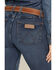 Image #4 - Wrangler Retro Women's Mae Dark Wash Mid Rise Lined Bootcut Stretch Denim Jeans, Dark Wash, hi-res