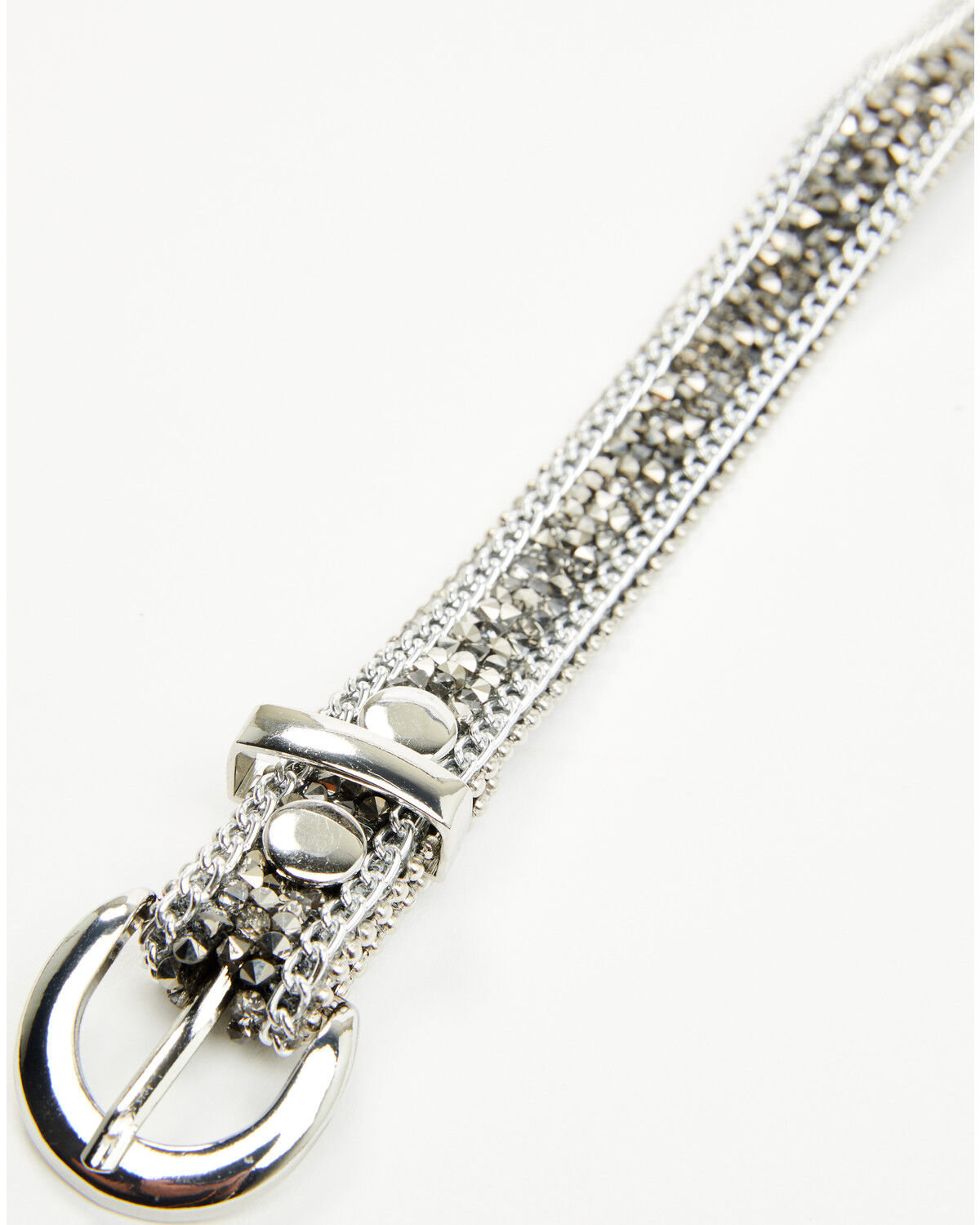 Image #3 - Shyanne Women's Rhinestone Studded Strap Boot Jewelry, Black, hi-res