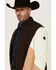 Image #2 - RANK 45&reg; Men's Color Block Bomber Filled Windbreaker Jacket, Coffee, hi-res
