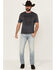 Image #1 - Moonshine Spirit Men's Sutton Light Wash Slim Stretch Denim Jeans , Light Wash, hi-res