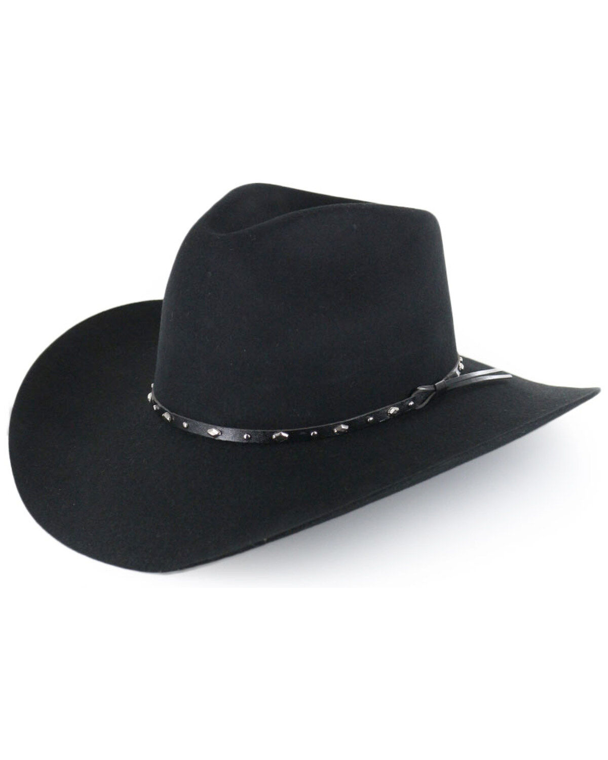 Image #1 - Cody James&reg; Men's Colorado 3X Tycoon Wool Hat, Black, hi-res