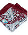 Image #2 - Cody James Men's Silk Burgundy Paisley Wild Rag Scarf, Burgundy, hi-res