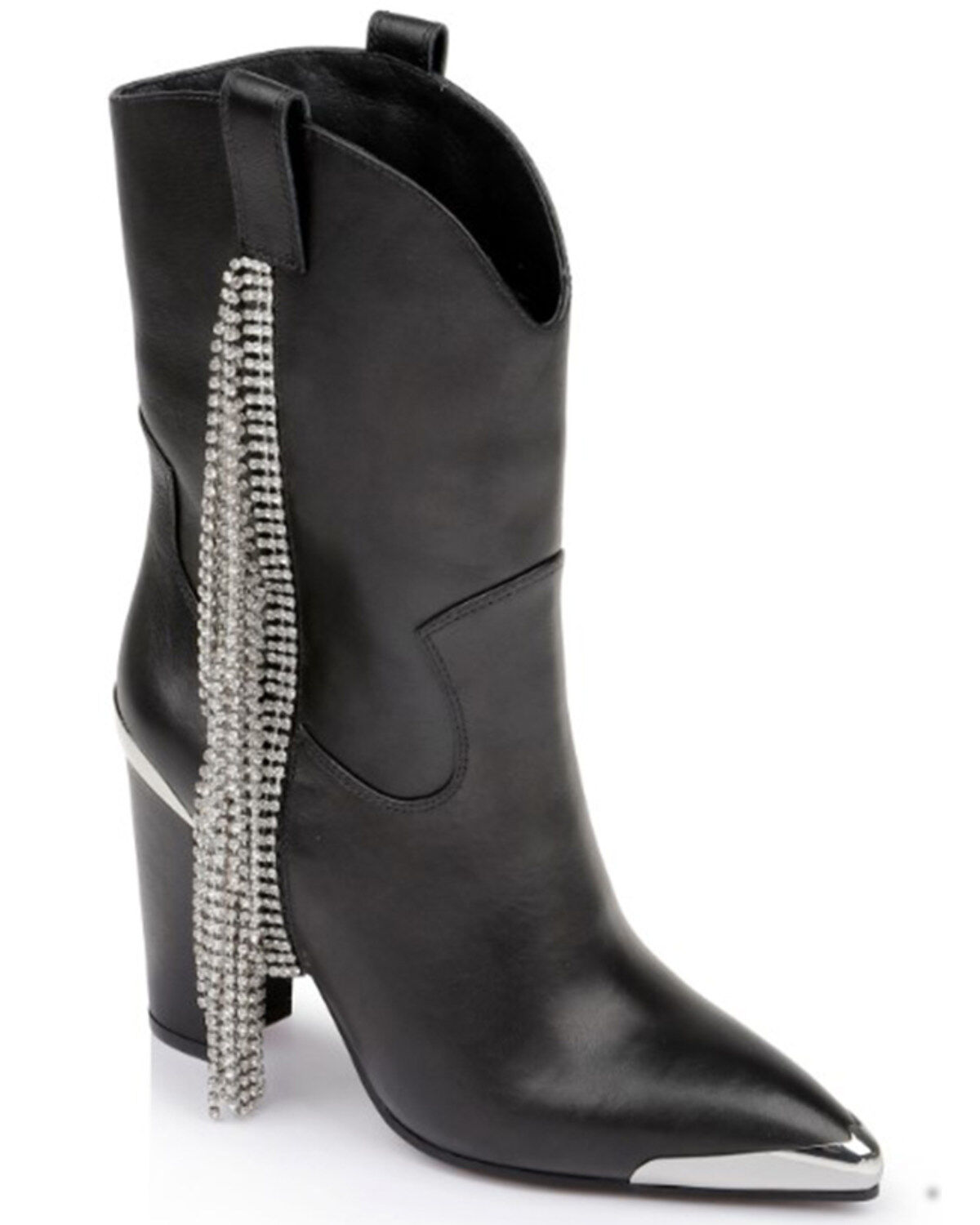 Daniel Diamond Women's Stagecoach Western Boots - Snip Toe, Black, hi-res