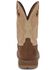Image #4 - Justin Men's Stampede Rush Western Work Boots - Composite Toe, Brown, hi-res