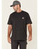 Image #1 - Carhartt Men's Loose Fit Heavyweight Logo Pocket Work T-Shirt - Big & Tall, Charcoal Grey, hi-res