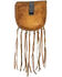 Image #2 - Kobler Leather Women's Beaded Clip Bag, Tan, hi-res