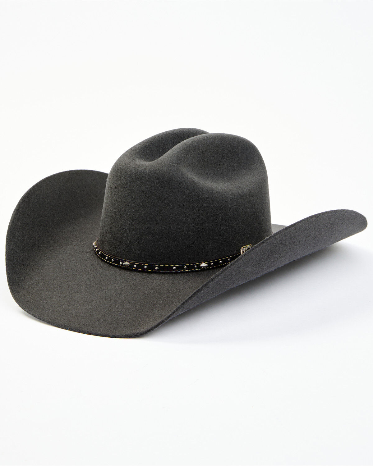 Cody James 3X Felt Cowboy Hat, Grey, hi-res