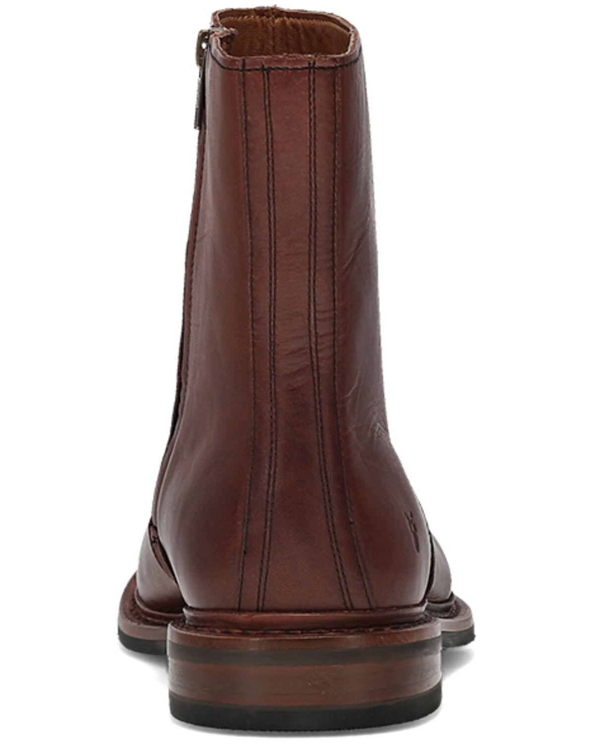 Image #5 - Frye Men's Paul Inside Zip Casual Boots - Round Toe, Brown, hi-res
