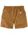 Image #4 - Carhartt Women's Rugged Flex&reg; Relaxed Fit Canvas Work Shorts, Brown, hi-res