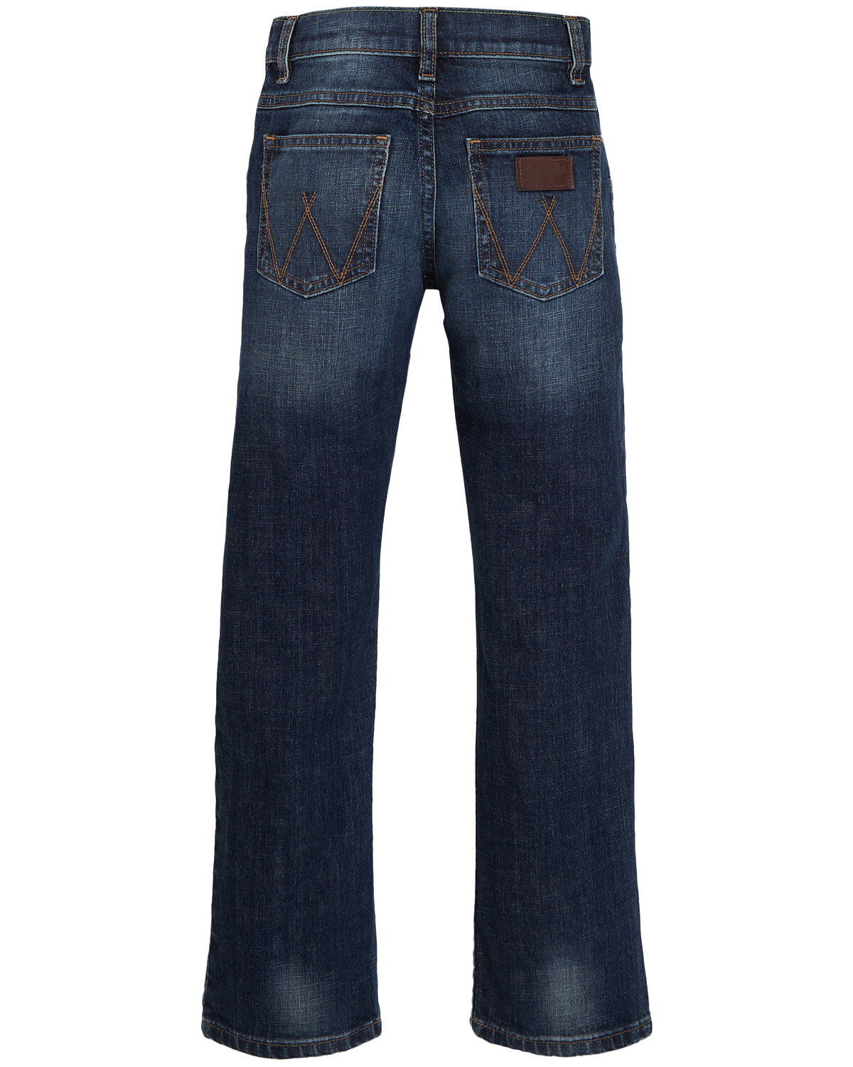 Wrangler Retro Boys' 8-18 Low Slim Straight Jeans, Indigo, hi-res