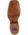 Image #7 - Tony Lama Women's Helena Western Boots - Broad Square Toe, Cognac, hi-res