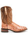 Image #2 - Dan Post Men's Tan Caiman Belly Western Boots - Broad Square Toe, Tan, hi-res