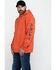 Image #3 - Ariat Men's Volcanic Heather Rebar Graphic Hooded Work Sweatshirt - Big & Tall, Heather Orange, hi-res