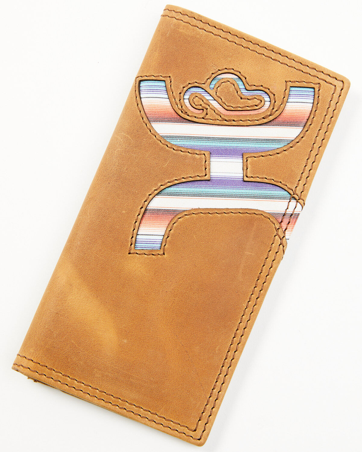 Image #1 - Hooey Men's Logo Rodeo Wallet, Brown, hi-res