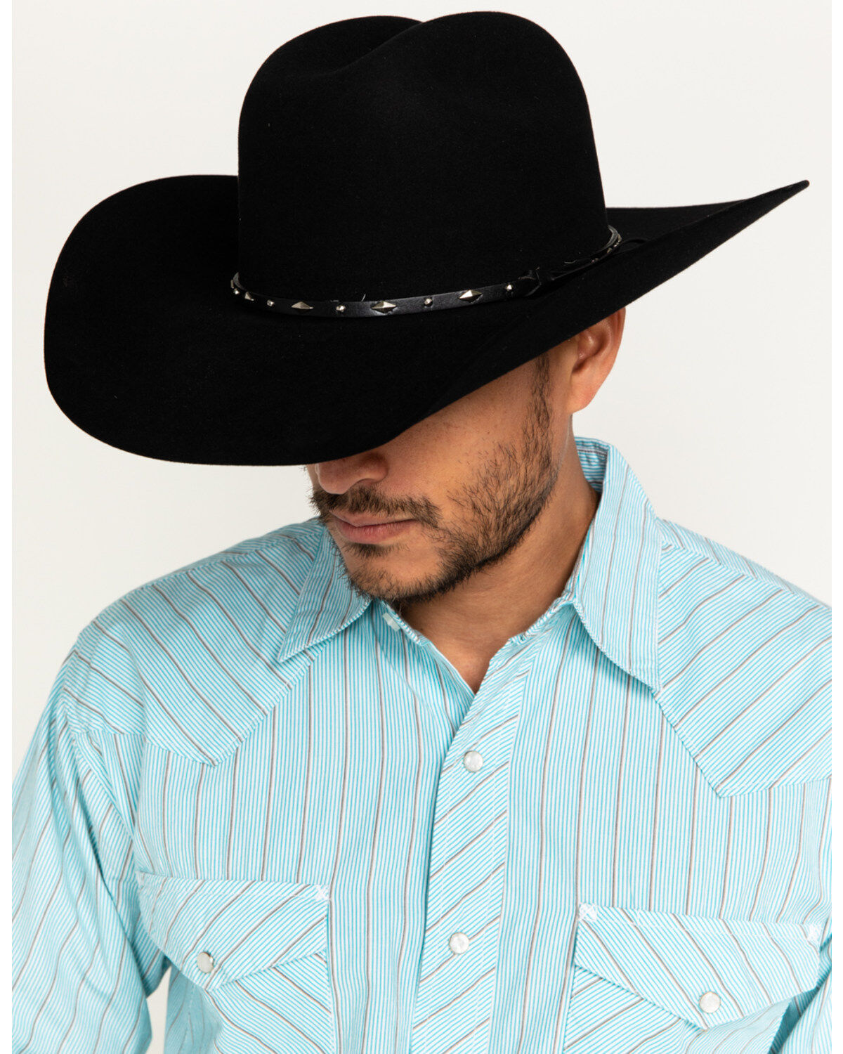 Image #5 - Cody James&reg; Men's Colorado 3X Tycoon Wool Hat, Black, hi-res