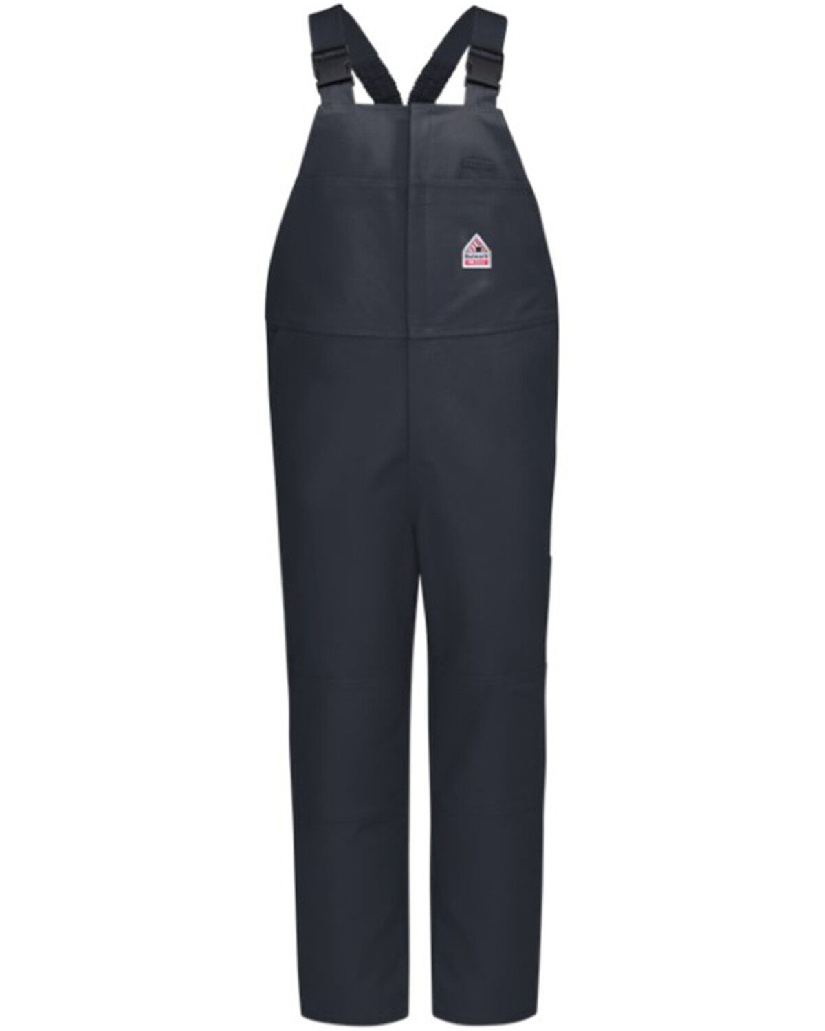 Bulwark Men's FR Duck Unlined Bib Overalls, Navy, hi-res