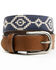 Image #1 - Cody James Boys' Southwestern Braided Belt , Blue, hi-res