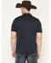 Image #4 - RANK 45&reg; Men's Southwestern Print Border Short Sleeve Button-Down Polo, Navy, hi-res