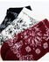 Image #2 - Shyanne Women's Bandana No Show Socks - 3 Pack, Jet Black, hi-res