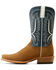 Image #2 - Ariat Men's Stadtler Roughout Western Boots - Square Toe, Brown, hi-res