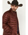 Image #2 - Resistol Men's Cold Bloq Puffer Jacket, Burgundy, hi-res