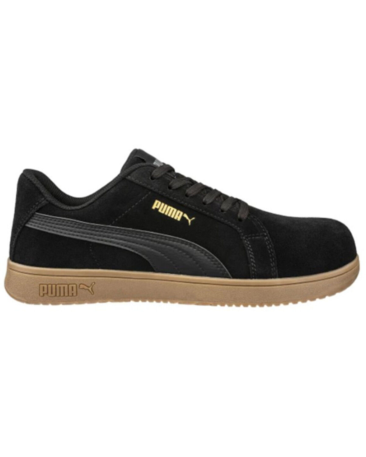 Image #1 - Puma Safety Men's Wedge Sole Work Shoes - Composite Toe, Black, hi-res