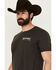 Image #3 - Moonshine Spirit&reg; Men's Southern Rock Short Sleeve Graphic T-Shirt, Charcoal, hi-res