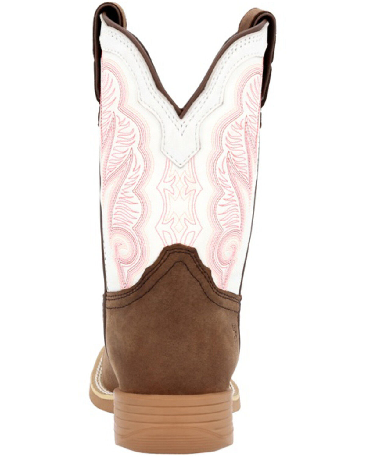 Image #5 - Durango Little Girls' Lil' Rebel Pro&trade; Western Boots - Broad Square Toe, Brown, hi-res