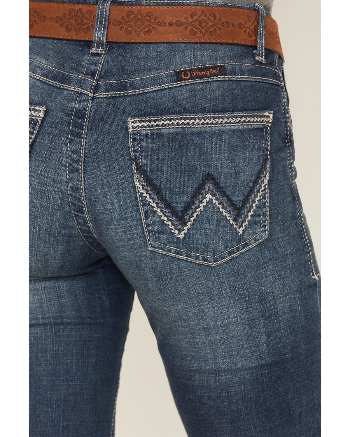 Image #4 - Wrangler Women's Ultimate Riding Willow Lovette Bootcut Jeans, Blue, hi-res